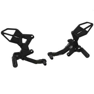 Kawasaki Ninja 500 2024-2026 Vortex Rearsets V3 2.0