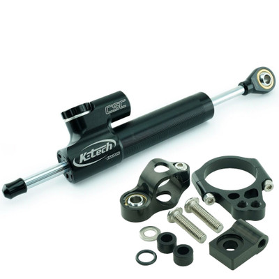K-Tech Kawasaki Ninja 500 2024-2026 Linear Race Steering Damper Kit
