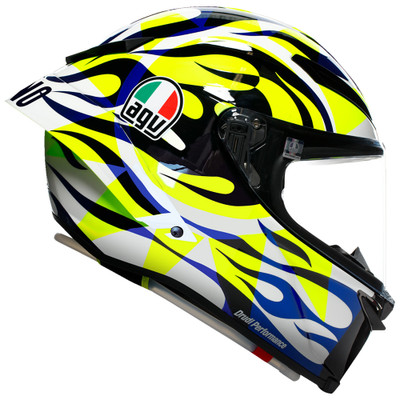 AGV Pista GP RR Rossi Soleluna 2023 Helmet Sportbike Track Gear