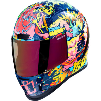 ICON ヘルメット iCON Mainframe Death From Above Motorcycle Helmet L Rare | eBay