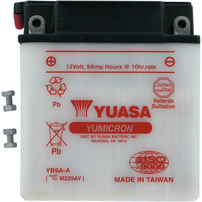 Yuasa 1991-2001 Suzuki LT-F160 QuadRunner Conventional Battery
