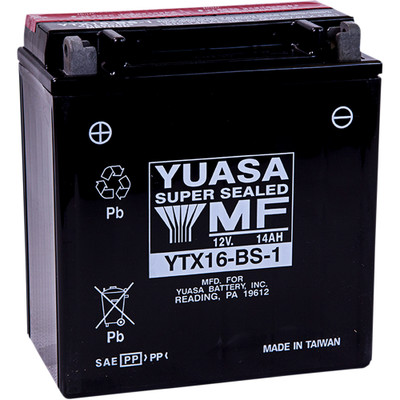 Yuasa 1987-2004 Suzuki Intruder 1400 GLF AGM Maintenance-Free