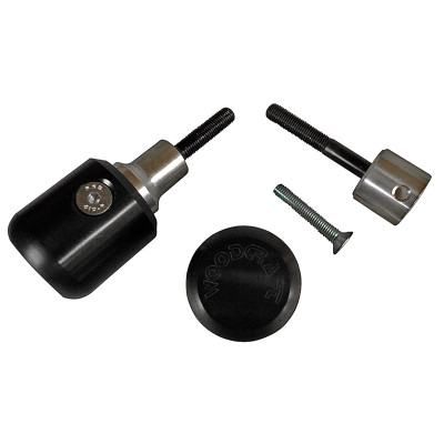 squiar byfender 中古品 Woodcraft Kawasaki ZX6R 2007-2008 Frame Sliders