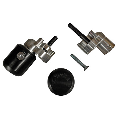 専用×2 Woodcraft Kawasaki ZX6R 2009-2012 Frame Sliders (Street Kit)