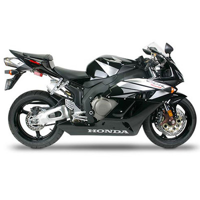Delkevic 8” Round Stainless Slip-On Exhaust – Honda CBR1000RR 2006-2007, KIT02CH
