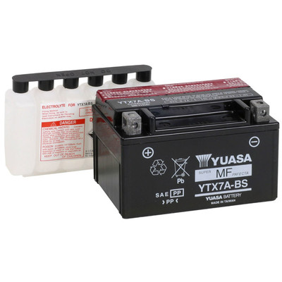 Yuasa Kawasaki EX250J Ninja 250R 2008 Maintenance Free Battery