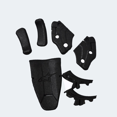 Alpinestars BNS Foam Parts Kit Black O/S - Sportbike Track Gear