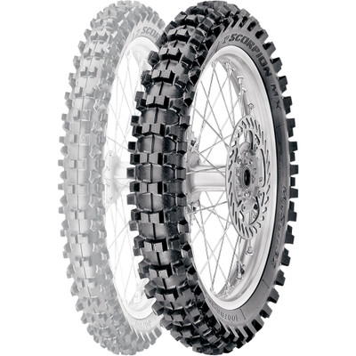Pirelli Scorpion MXS 410 Soft Terrain Rear Tire - Sportbike Track Gear