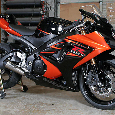 M4 Suzuki GSXR 1000 2007-2008 GP Mount Full Exhaust System