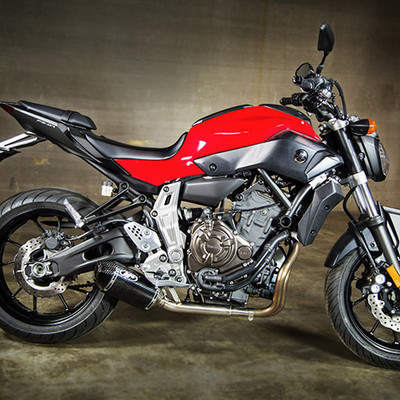 2015-2020 Yamaha FZ-07 MT-07 XSR700 M4 Carbon Fiber Slip On