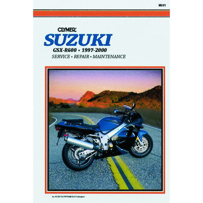 Clymer Suzuki GSX-R600 97-00 Service Manual - Sportbike Track Gear
