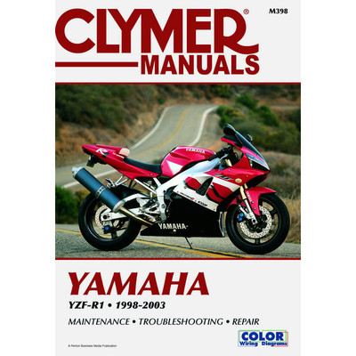 Clymer Yamaha YZF-R1 98-03 Service Manual - Sportbike Track Gear