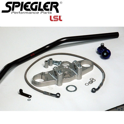 ABM Kawasaki ZX-10R 2004-05 Handlebar Riser Kit - Sportbike Track Gear