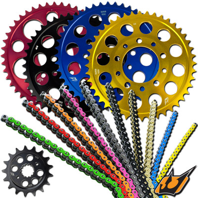 Kit Pignoni Anteriore E Posteriore Per Suzuki GSX-R750 (2006-2010) – Performance E Durata