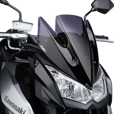 14~22 Z1000 puig ニュージェネレーションスクリーン Puig New Generation Tour Windshield 2014-2020 Kawasaki Z1000