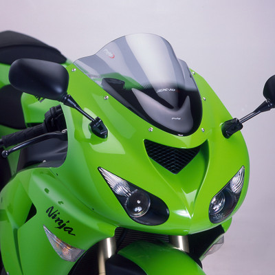 Puig Race Windscreen Kawasaki ZX-6R 05-08 - Sportbike Track Gear