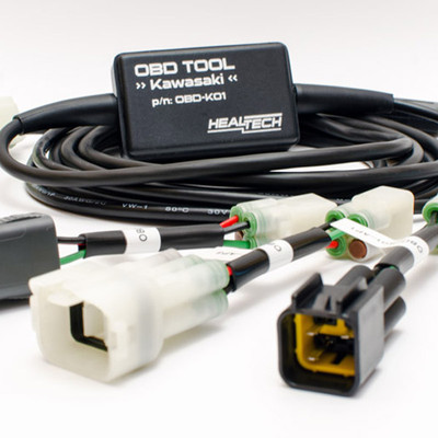 画像の2点 HealTech Kawasaki ZX-12R Ninja 00-06 OnBoard Diagnostic Tool