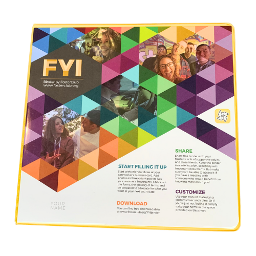 FYI Binder - Foster Care Guidance and Organizational Tools
