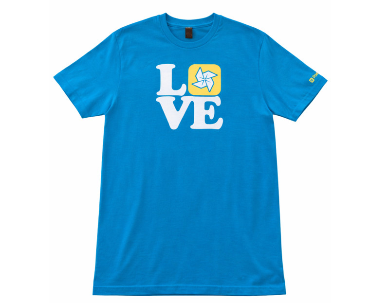 FosterClub LOVE Blue Pinwheel Tee