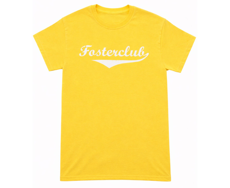 FosterClub Vintage Logo Yellow Tee