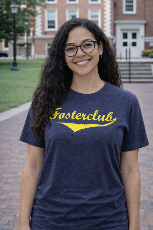 Gray Vintage Logo Tee