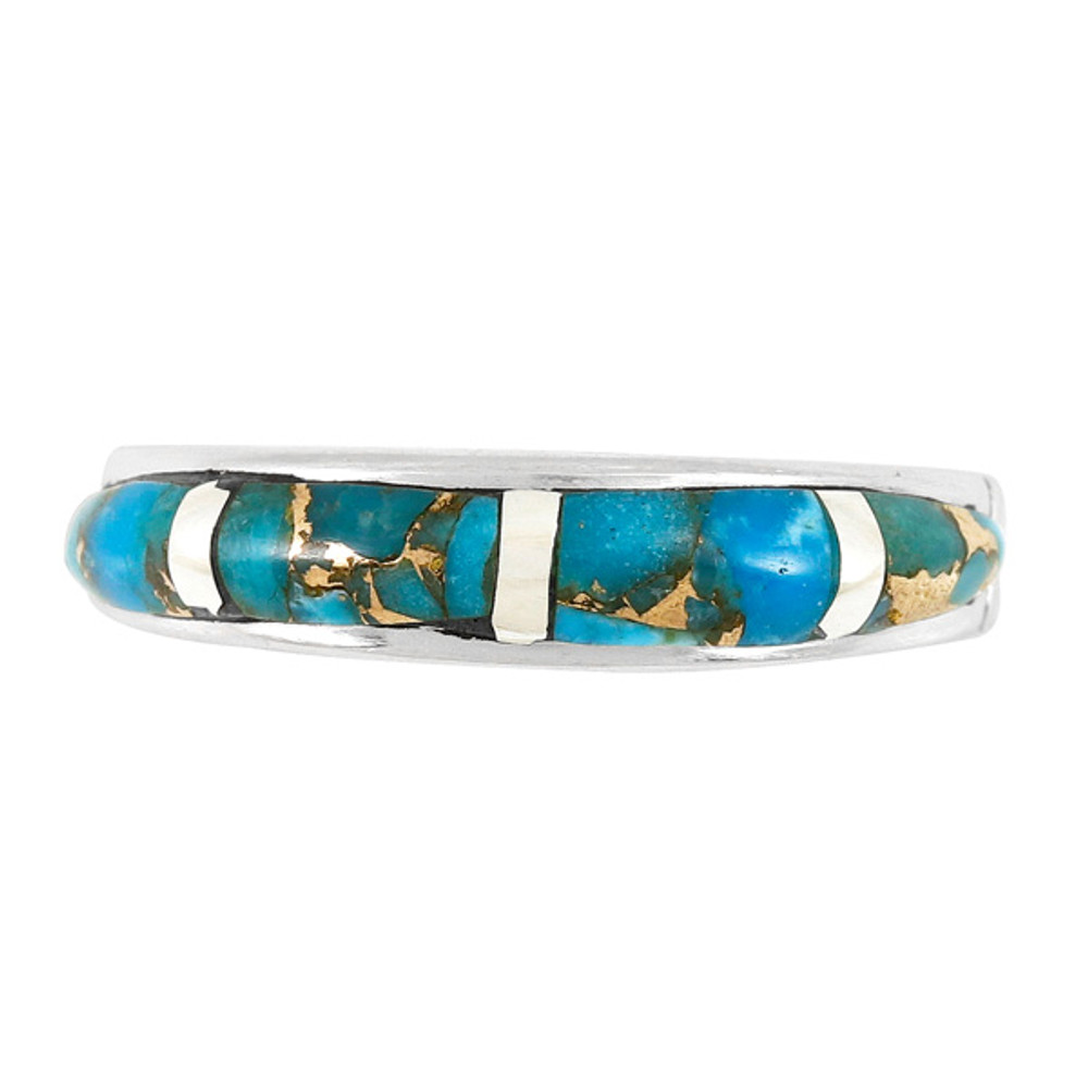 Matrix Turquoise Ring Sterling Silver R2545-C84