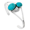 Turquoise Bracelet Sterling Silver B5629-C75