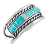 Turquoise Ring Sterling Silver R2568-C05