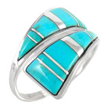 Turquoise Ring Sterling Silver R2011-C05