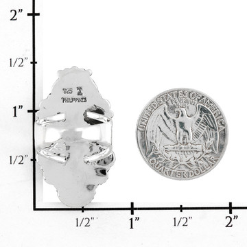 Multi Gemstone Ring Sterling Silver R2549-C72