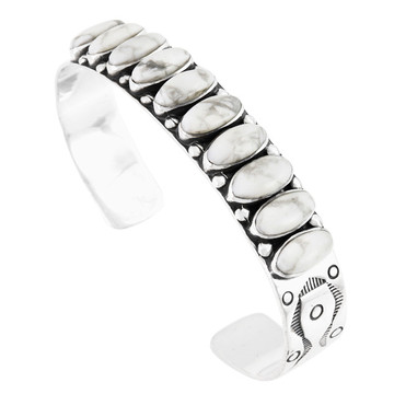 Howlite Bracelet Sterling Silver B5601-C103