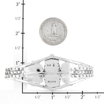 Coral Bracelet Sterling Silver B5613-C74