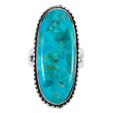 Turquoise Ring Sterling Silver R2561-C75