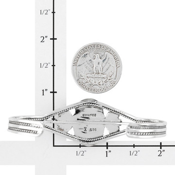 Plum Spiny Bracelet Sterling Silver B5623-C92