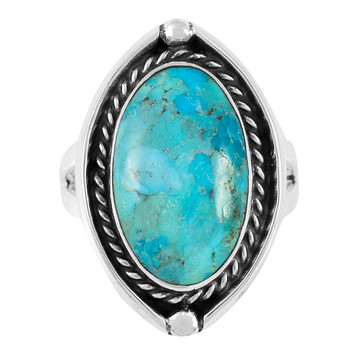 Turquoise Ring Sterling Silver R2584-C75