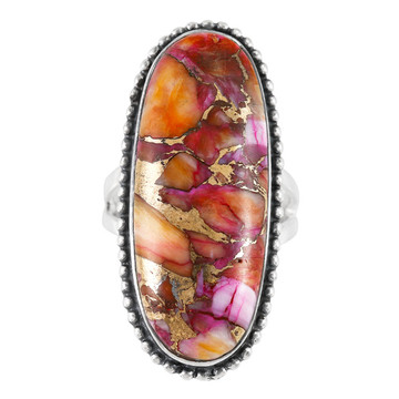 Plum Spiny Ring Sterling Silver R2561-C92