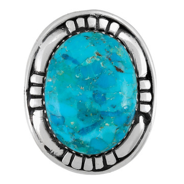 Turquoise Ring Sterling Silver R2622-C75