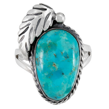 Turquoise Ring Sterling Silver R2623-C75