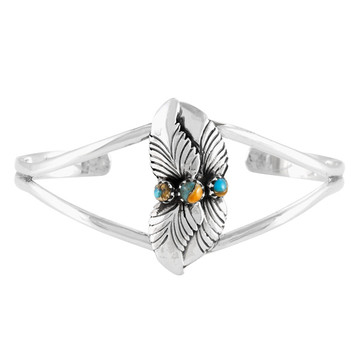 Spiny Turquoise Bracelet Sterling Silver B5631-C89