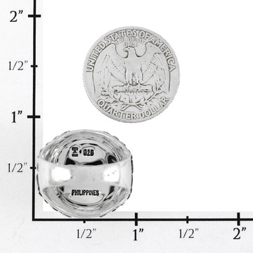 Men's Multi Gem Ring Sterling Silver R2628-C41 (Sizes 9-13)