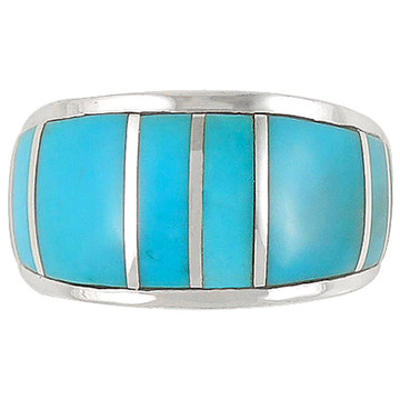 Turquoise Ring Sterling Silver R2013-C05