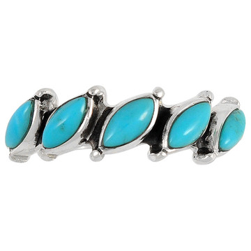 Turquoise Ring Sterling Silver R2344-C75