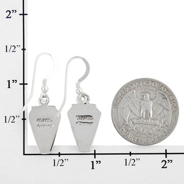 Sterling Silver Earrings Multi Gemstone E1227-C01
