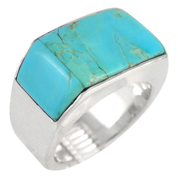 Turquoise Ring Sterling Silver R2389-C75