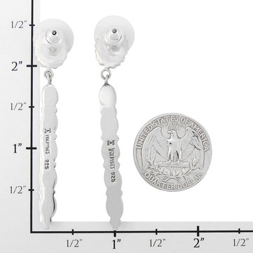 Multi Gemstones Earrings Sterling Silver E1329-C71