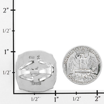 Multi Gemstone Ring Sterling Silver R2458-C71