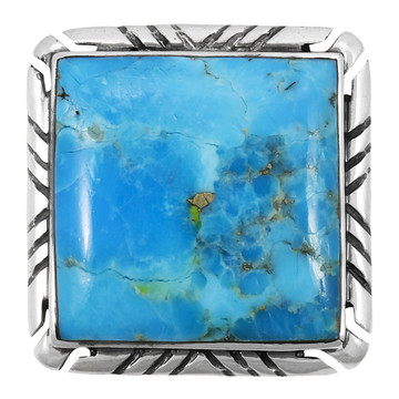 Turquoise Ring Sterling Silver R2469-C75