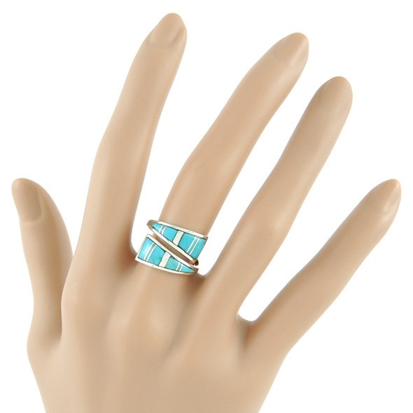 Turquoise Ring Sterling Silver R2011-C05