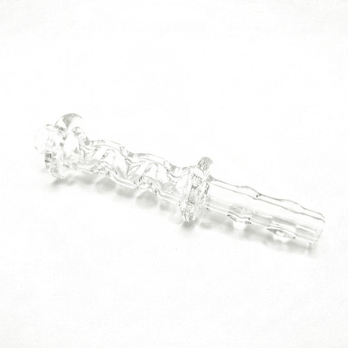 Dimpled Cooling Whip Mouthpiece by Joda Glassworks