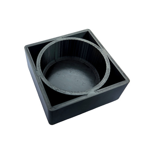 mDOS 8 oz Mason Jar Holder - 2x2 Gridfinity-Compatible Jar Stand